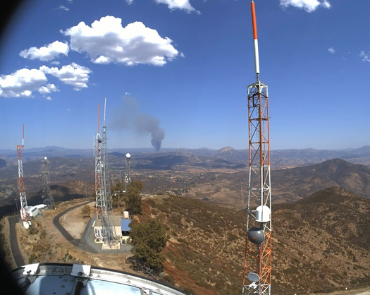 Agentic Wildfire Smoke Detection